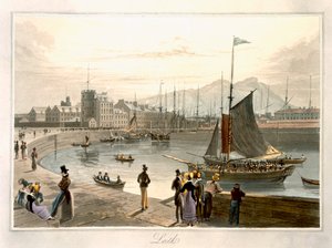 A Ferry Arriving at Leith, from 